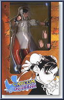 Chun-Li (White) from Capcom Queens - Boxed Figures manufactured by Moby Dick [Front]