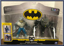 King Shark (Mega Gear) from Caped Crusader - Basic Series manufactured by Spinmaster [Front]
