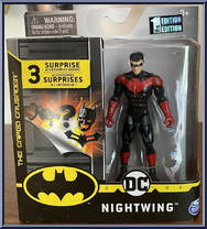 Nightwing (Rogue) from Caped Crusader - Basic Series manufactured by Spinmaster [Front]