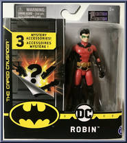 Robin (Black Boots) from Caped Crusader - Basic Series manufactured by Spinmaster [Front]