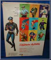 Sgt. Fury from Captain Action - Uniform & Equipment manufactured by Ideal [Back]
