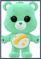 Wish Bear (Flocked) (Chase) from Care Bears - 40th Pop! manufactured by Funko [Loose]