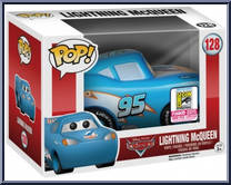 Lightning McQueen (Blue) from Cars - Pop! Vinyl Figures manufactured by Funko [Front]
