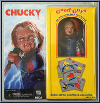 Chucky from Child's Play - Clothed Retro manufactured by Neca [Front]