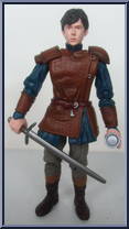 Castle Raid Gryphon and Edmund Pevensie from Chronicles of Narnia - Prince Caspian - Beast Riders manufactured by Jakks Pacific [Loose]