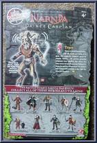Tyrus from Chronicles of Narnia - Prince Caspian - Basic Series manufactured by Jakks Pacific [Back]