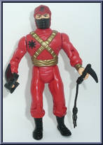 Red Ninja Master Action Figure