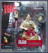 Leatherface (Texas Chainsaw Massacre) from Cinema of Fear - Series 1 manufactured by Mezco [Front]