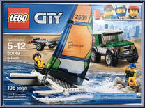 4x4 with Catamaran from City - Box Sets manufactured by Lego [Front]