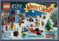 Advent Calendar 2012 from City - Advent Calendars manufactured by Lego [Front]