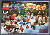 Advent Calendar 2014 from City - Advent Calendars manufactured by Lego [Front]