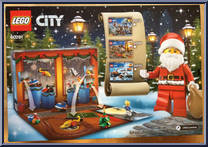 Advent Calendar 2018 from City - Advent Calendars manufactured by Lego [Back]