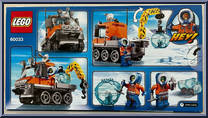 Arctic Ice Crawler from City - Box Sets manufactured by Lego [Back]