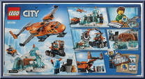 Arctic Supply Plane from City - Box Sets manufactured by Lego [Back]