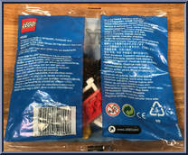 Fire 4x4 from City - Polybags manufactured by Lego [Back]