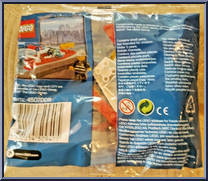 Fire Boat from City - Polybags manufactured by Lego [Back]