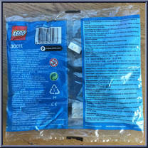 Police Boat from City - Polybags manufactured by Lego [Back]