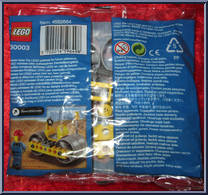 Steam Roller from City - Polybags manufactured by Lego [Back]
