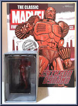 Crimson Dynamo from Classic Marvel Figurine Collection - Basic Series manufactured by Eaglemoss [Front]