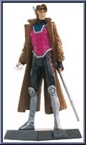 Gambit from Classic Marvel Figurine Collection - Basic Series manufactured by Eaglemoss [Loose]