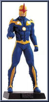 Nova from Classic Marvel Figurine Collection - Basic Series manufactured by Eaglemoss [Loose]