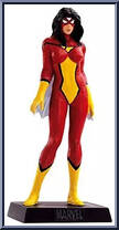 Spider-Woman (Jessica Drew) from Classic Marvel Figurine Collection - Basic Series manufactured by Eaglemoss [Loose]