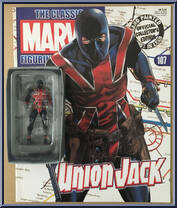 Union Jack from Classic Marvel Figurine Collection - Basic Series manufactured by Eaglemoss [Front]