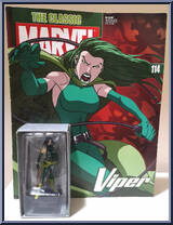 Viper (Madame Hydra) from Classic Marvel Figurine Collection - Basic Series manufactured by Eaglemoss [Front]
