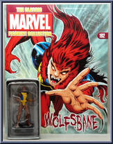 Wolfsbane from Classic Marvel Figurine Collection - Basic Series manufactured by Eaglemoss [Front]