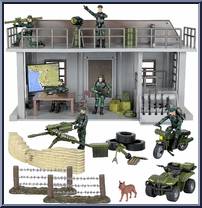 Battle Command Post from Click N' Play - Playsets manufactured by Click N' Play [Loose]