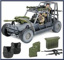 Military Buggy from Click N' Play - Playsets manufactured by Click N' Play [Loose]