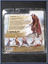 Conan of Cimmeria from Conan - Series 1 manufactured by McFarlane [Back]