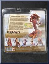 Fire Dragon from Conan - Series 1 manufactured by McFarlane [Back]