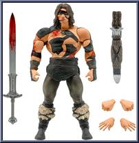 Conan (War Paint) from Conan the Barbarian - Ultimates manufactured by Super7 [Loose]