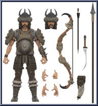 Subotai (Battle Of The Mounds) from Conan the Barbarian - Ultimates manufactured by Super7 [Loose]