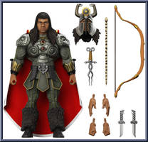 Thulsa Doom (Battle Of The Mounds) from Conan the Barbarian - Ultimates manufactured by Super7 [Loose]