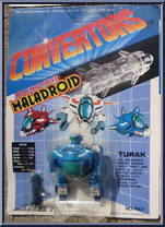 Turak from Convertors - Mini Motorized Maladroids manufactured by Select [Front]