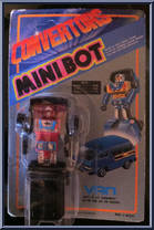 Van from Convertors - Mini Bots manufactured by Select [Front]
