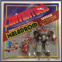 Zardak (Gray / Brown) from Convertors - Maladroids manufactured by Select [Front]