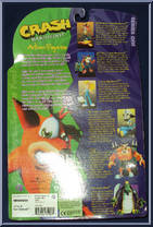 Jet Pack Crash Bandicoot from Crash Bandicoot - Series 1 manufactured by ReSaurus [Back]