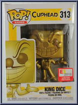 King Dice (Gold) from Cuphead - Pop! Vinyl Figures manufactured by Funko [Front]