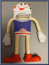 Blizzard from Dairy Queen - Bendables manufactured by Dairy Queen [Loose]