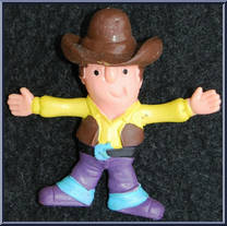 Curly from Dairy Queen - Bendables manufactured by Dairy Queen [Loose]