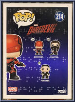 Daredevil from Daredevil - Pop! Vinyl Figures manufactured by Funko [Back]