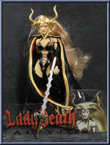 Lady Death (Alive) from Dark Alliance - Series 2 manufactured by Art Asylum [Loose]