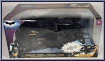 Batmobile & Bat-Pod (Stealth Launch) from Dark Knight - [5" Scale] Vehicles manufactured by Mattel [Front]