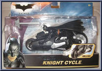 Knight Cycle from Dark Knight - [5" Scale] Vehicles manufactured by Mattel [Front]