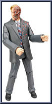 Two-Face from Dark Knight - Movie Masters - Exclusives manufactured by Mattel [Loose]