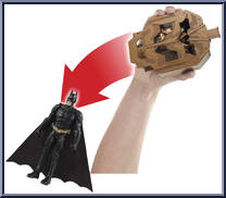 Batman (Brown Drill Cannon) from Dark Knight Rises - QuickTek manufactured by Mattel [Loose]