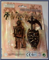 Skeleton Warrior from Darkness Warriors - Basic Series manufactured by Mountains China Co [Front]